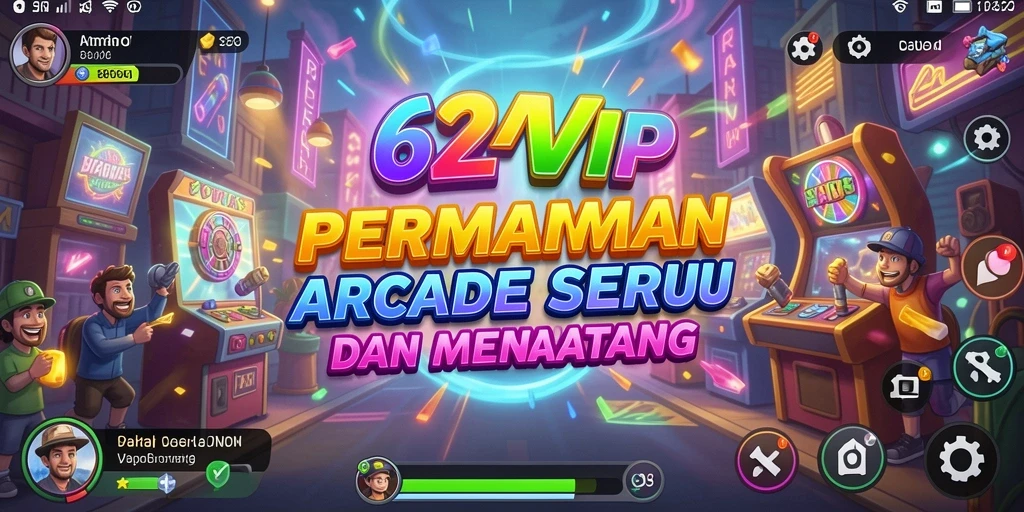 Tampilan menarik dari gameplay 62VIP yang seru dan adiktif.