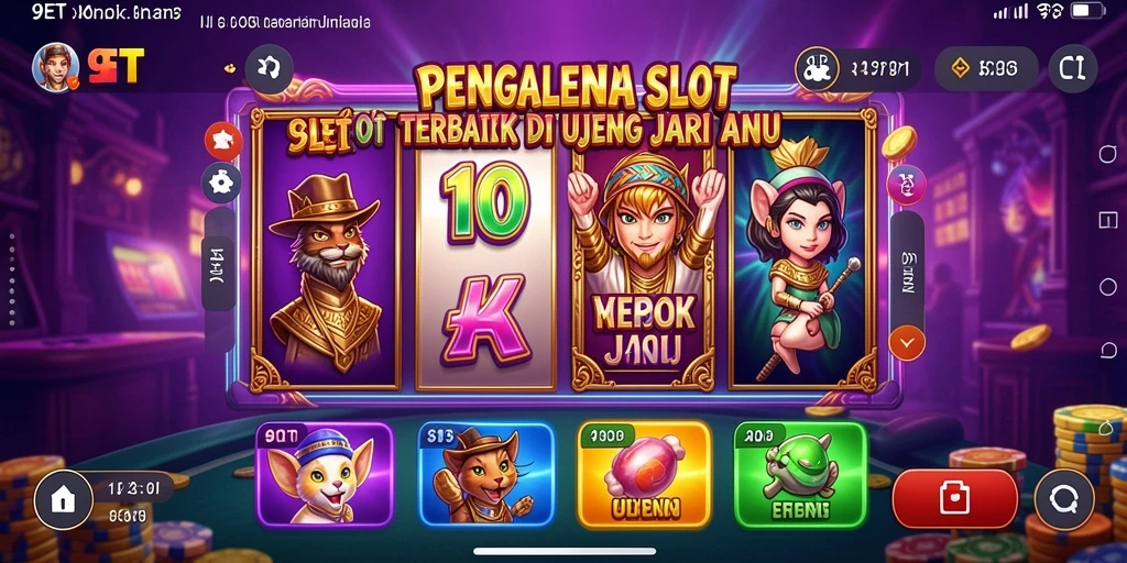 Tampilan gameplay Slot yang menakjubkan di 9ET.