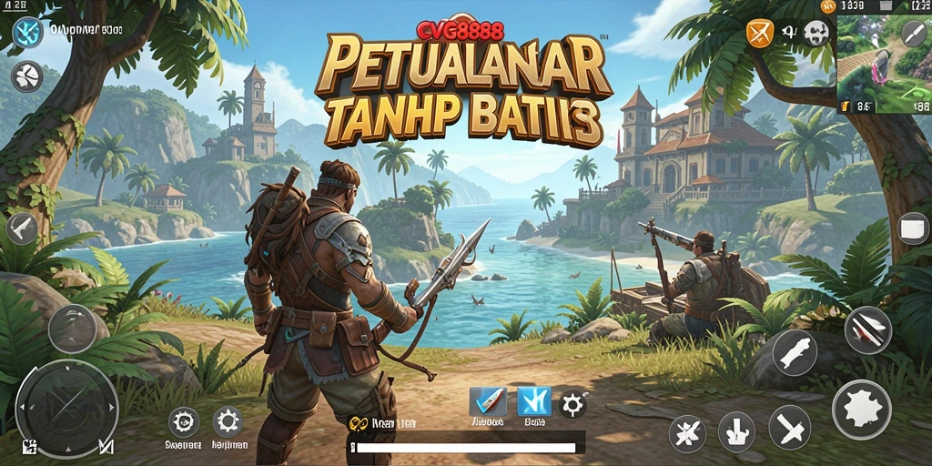 Tampilan gameplay Open World CVG8888 yang memukau dan penuh petualangan.