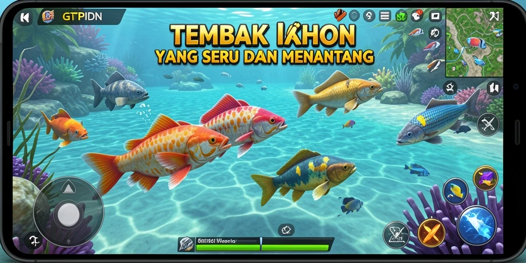 Tangkapan ikan berwarna-warni di GTPIDN yang menakjubkan.