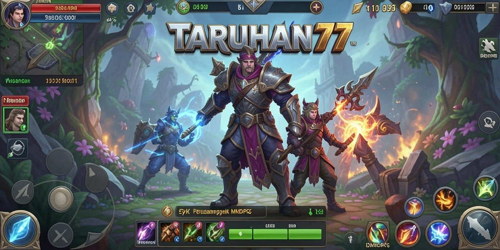 Gameplay TARUHAN77 yang menampilkan aksi seru dan grafis menawan.