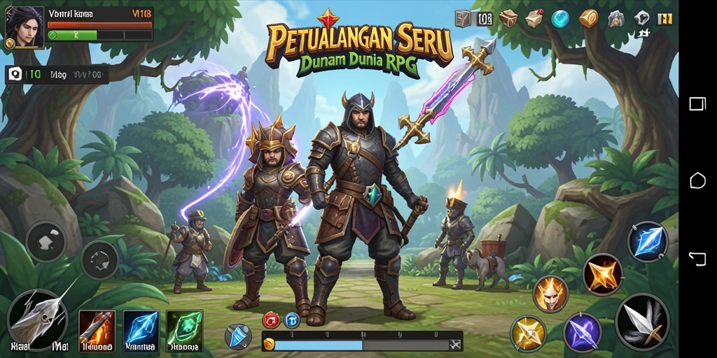 Tampilan menakjubkan dari pertempuran RPG di VM108.
